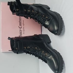 Juicy Couture Combat Boots